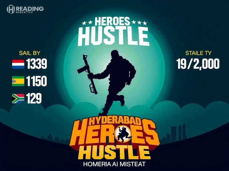Growth of Hyderabad Heroes Hustle player base Hyderabad Heroes Hustle Download Statistics